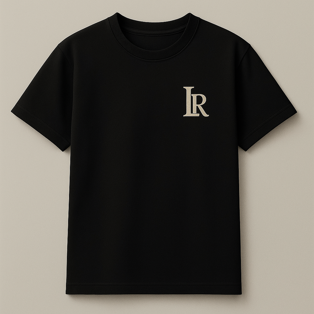 Lurevo Celestial Muse Tee – Noir.