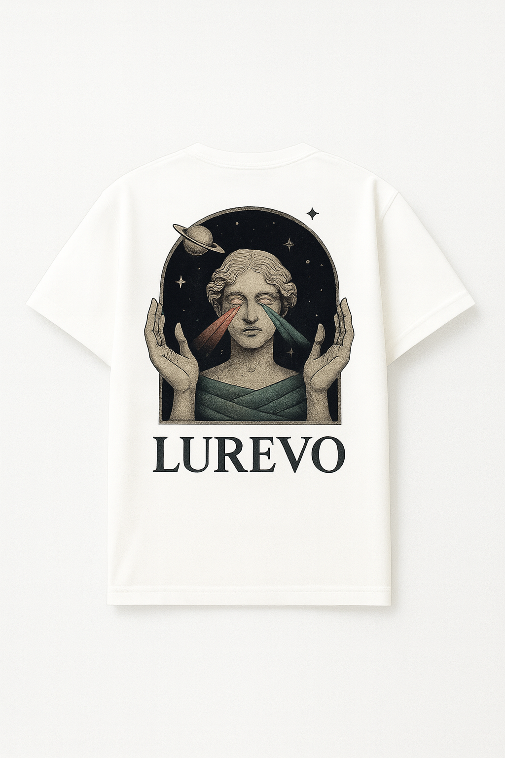 Lurevo Celestial Muse Tee – White